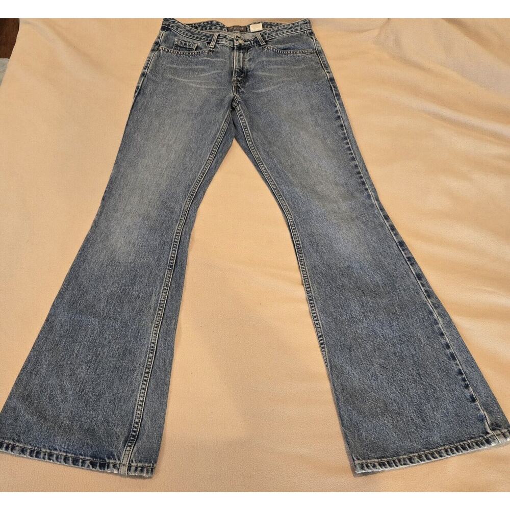 Vintage Levis Silvertab Jeans Womens Size 5M Bootcut Flare Y2K 28X30 Bell Bottom